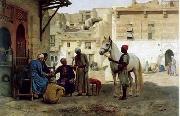 Arab or Arabic people and life. Orientalism oil paintings 98